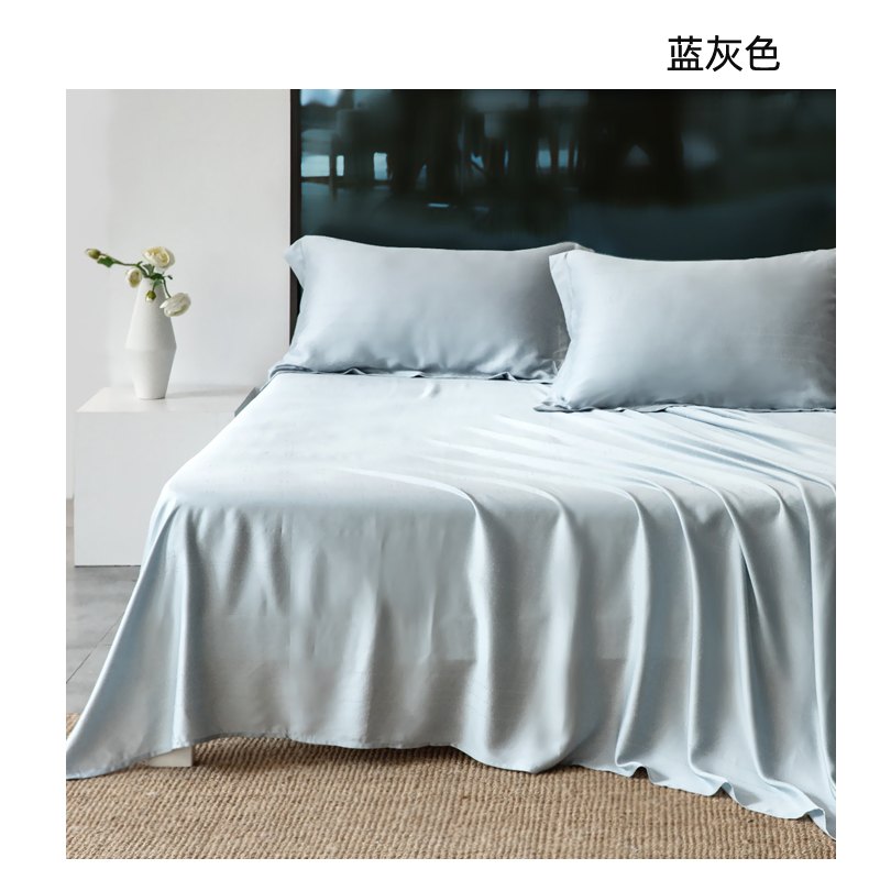 Skin friendly and hair protection eucalyptus bedding, eucalyptus lyocell bedsheet set custom.jpg
