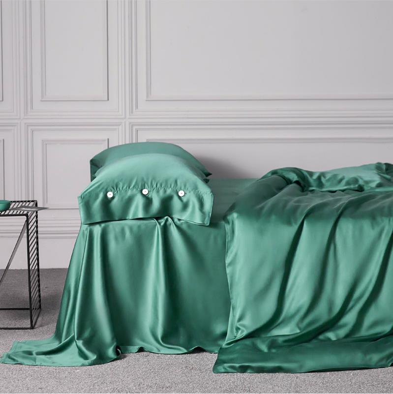 Sage green bamboo duvet cover, bamboo home luxury duvet cover