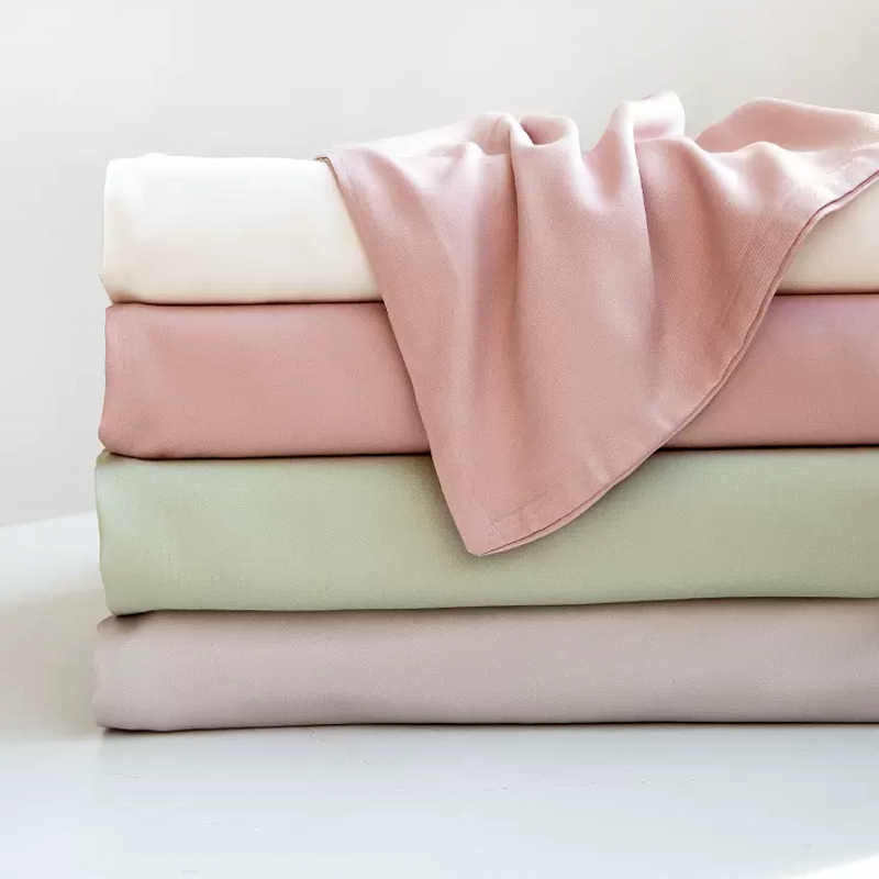 Bamboo Duvet Quilt cover pink, bamboo rayon duvet cover