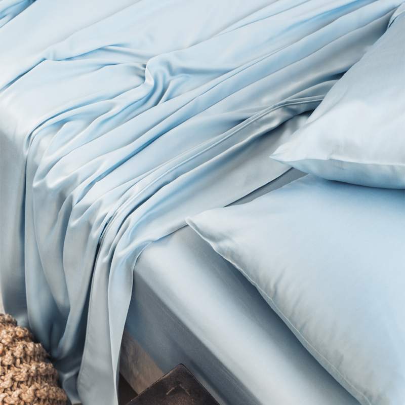 100%Eucalyptus lyocell bed sheets 300TC Eucalyptus fabric luxury bedding set.jpg
